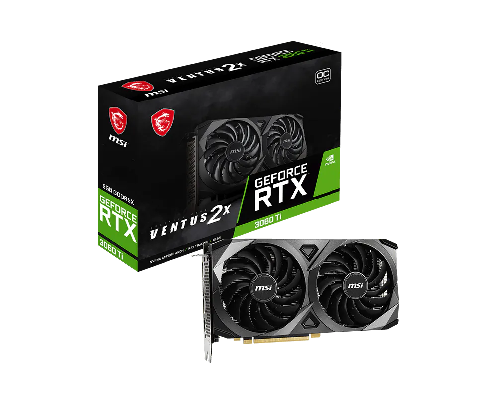 MSI GeForce RTX 3060 Ti VENTUS 2X 8GD6X OC